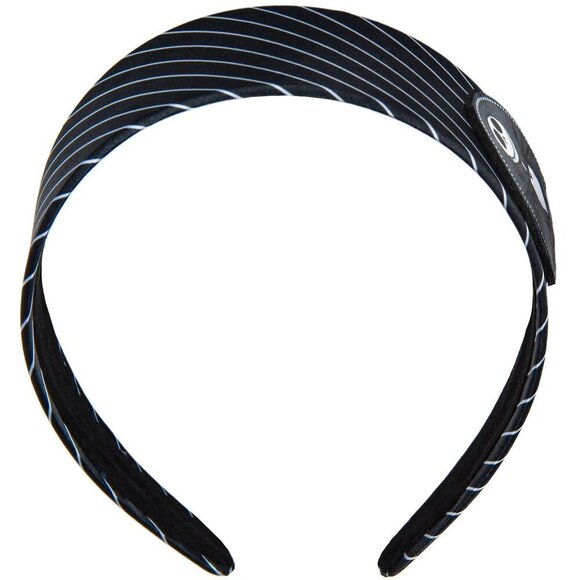 Women Girls Jack Skellington Satin Headband Halloween Cosplay Gift - Picture 3 of 5